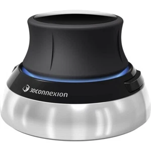 3DConnexion SpaceMouse Compact. Maus .silber 3D Maus kabelgebunden USB modern - Bild 1 von 4