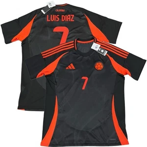 2024/25 Colombia Away Jersey #7 Luis Diaz XL Adidas Copa America NEW - Picture 1 of 20