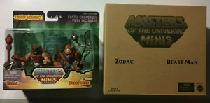 He-man- Masters Of The Universe- Zodac and Beastman Mini 2 Pack Matty 2014 - Picture 1 of 3