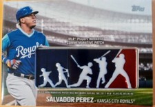 2018 Topps Series 1 Sal Perez Players Weekend Com Patch. Royals Cat. HR King