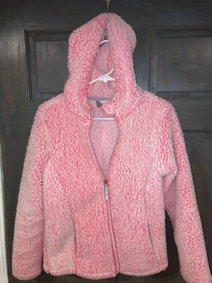 Бесплатная деревенская пушистая толстовка с капюшоном детский размер XL (16) с боковыми/внутренними карманами. - Изображение 1 из 4