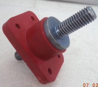 EATON-Bussmann® 400A FEED-THRU SINGLE STUD RED 1/2-13 JUNCTION BLOCK, P/N C1925