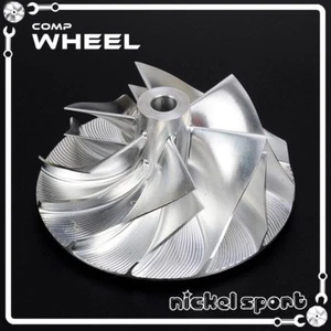 Turbo Billet Compressor Wheel For Mitsubishi TD05HR 16G EVO 4 ~ EVO 9 Reverse - Picture 1 of 2