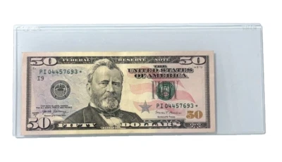 2017A $50 Star Note I9- Minneapolis - FRB S/N PI 04457693 * - Unc. - Image 1 of 3