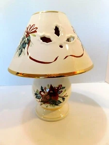 LÁMPARA DE VELA CARDINAL ROJA LENOX SALUDOS DE INVIERNO TODOS LOS DÍAS - NUEVA - Imagen 1 de 9