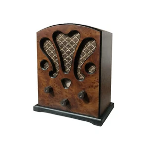 RADIO 58 vintage in legno massello produzione anni 80 perfettamente funzionante - Imagen 1 de 4