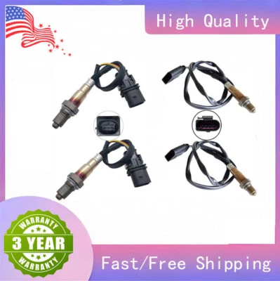 Sensor de oxígeno aguas arriba + aguas abajo para Volkswagen Passat 2012-2018 3,6 L V6 4 piezas Foto 1 de 4