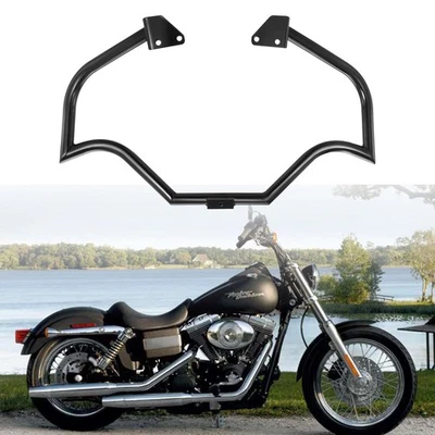 Barra de choque Dyna Mustache Engine Guard Highway 2006-2017 para Harley Low Rider FXD Foto 1 de 4