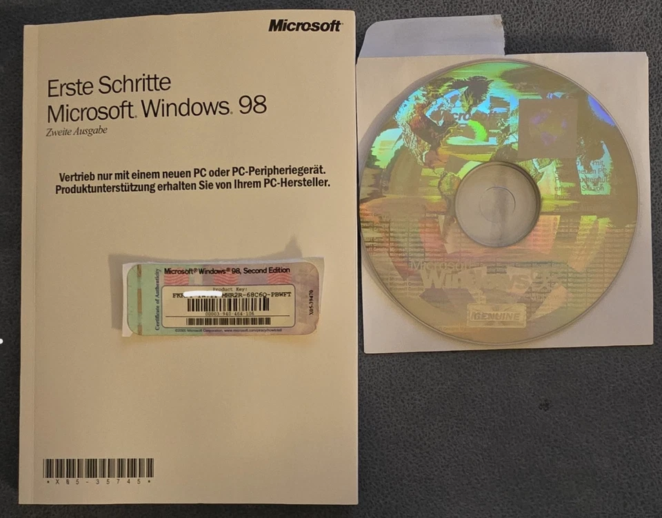 Microsoft Windows 98 SE - Deutsch - Bild 1 von 1