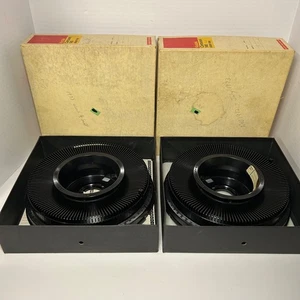 2 Vtg Kodak Carousel 140 Projector Slide Tray with Original Box Carousel - Picture 1 of 7