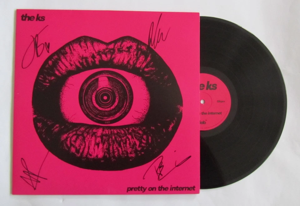 The K's Autogramm autograph signiert signed LP Vinyl Pretty on the Internet - Bild 1 von 1