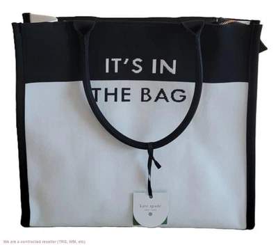 Bolso de Mano Tejido Colorblock - Kate Spade New York X Target Blanco/Negro Foto 1 de 2