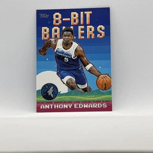 2025-26 Topps Flagship Basketball Anthony Edwards 8-Bit Ballers #8B-18 Minnesota - Picture 1 of 3