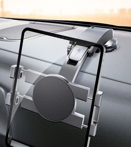 Dashboard Tablet Holder for Car Suction Cup Car Mount with Large Clamp for Al... - Picture 1 of 7