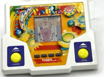 VTG 1994 Super Arcade Pinball Tiger Electronics Handheld Game Tested, Plays Fine - Image 1 of 4