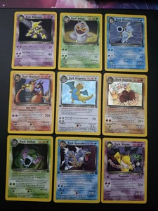 Pokémon Team Rocket Complete Set Unlimited & 1st Edition 83/82 WOTC Near Mint - Picture 1 of 20