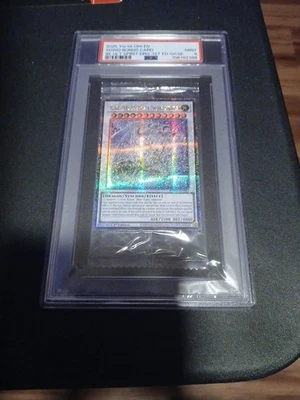 Blue-Eyes Ultimate Spirit Dragon Quarter Century Rare, 1st Edition, PSA Grade 9 - Image 1 of 2