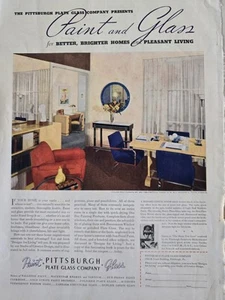1936 Pittsburgh Plate Glass Company Paint and Glass vintage ad - Picture 1 of 1
