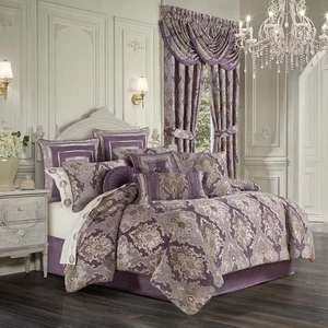 Dominique 4 piece comforter set bedding - Picture 1 of 3