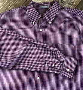 Lyle And Scott Scotland kariertes Button Down Hemd Herren XL 100% Baumwolle - Bild 1 von 5