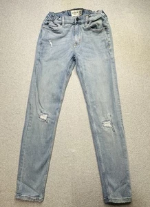 Abercrombie & Fitch Jeans Girls 13/14 Long Blue Denim Skinny Stretch Youth Kids - Picture 1 of 13