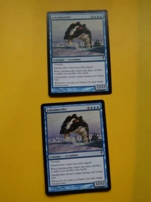 Jokulmorder x2  Leviathan   Coldsnap. Rare. Magic the Gathering Card. - Image 1 of 4