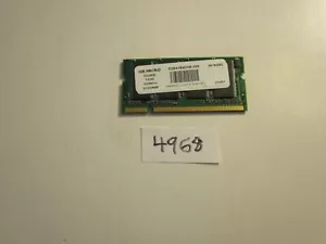 GBMicro SO64X64DN8-333 512Mb 333Mhz PC2700 DDR1 SODIMM laptop memory RAM (4968) - Picture 1 of 2