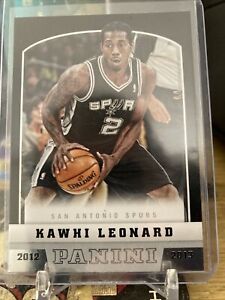 2012-13 Panini Basketball Kawhi Leonard Rookie Card RC #216 San Antonio Spurs