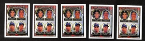 1993 Topps #529 Chipper Jones 5ct RC Rookie Braves Baseball Card Lot 1403I - Picture 1 of 1