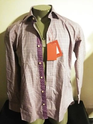 Camisa Ted Baker WestRay Cuadros Esterlina Mangas Largas Ted 16 Foto 1 de 2