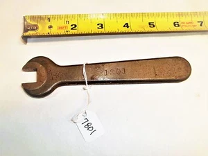 Lathe Wrench, 1/2" (No. 1201) Vintage Machinist Open End Wrench - Picture 1 of 3