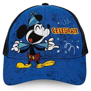 ¡NUEVO CON ETIQUETAS! Gorra de béisbol ""Celebrate"" de los parques Disney de Mickey Mouse para jóvenes - Imagen 1 de 3