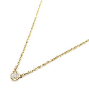 TIFFANY & CO Por Yarda Collar de Diamantes 18KPG Oro Rosa Usado Mujeres - Imagen 1 de 7
