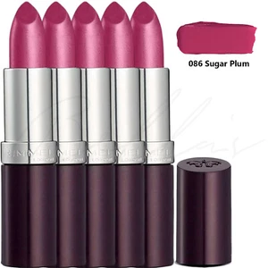 RIMMEL Lasting Finish Smooth & Creamy Lippenstift 4g - 086 Sugar Plum *5er Pack* - Bild 1 von 5
