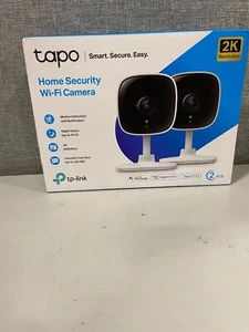 2x TP-LINK 3MP H.264 Home Security Wi-Fi Camera Tapo C110 TapoC110 Night Vision - Picture 1 of 2