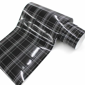 ( 33,91€/ M ² -71 ,40€/ ²) Jacky Muestra de Tela Negro/Gris Folio Tuning - Imagen 1 de 10