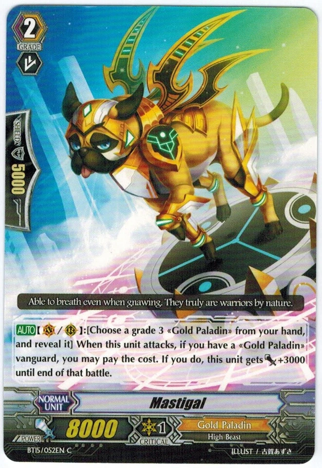 4 x Mastigal - BT15/052EN - C Near Mint / Mint, English - Image 1 of 1