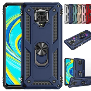 For Xiaomi Redmi Note 14 13 12 11 10 9 9S Pro Case Shockproof Ring Holder Cover - Picture 1 of 24