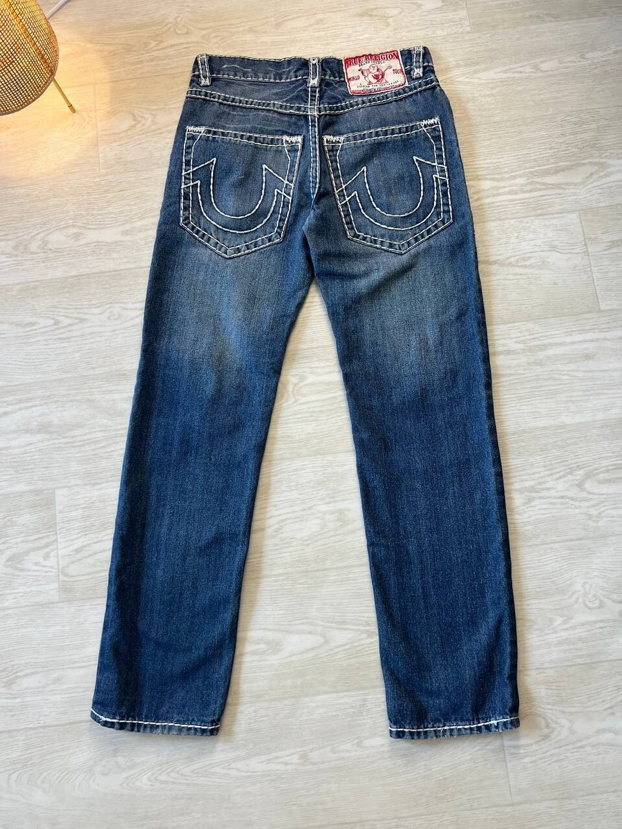 USA TRUE RELIGION joey デニム ヴィンテージ ヒゲ 装飾 True religion 