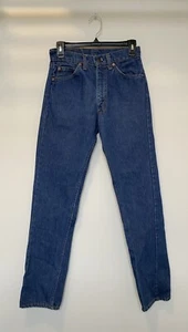 LEVI'S 1980 Vintage Jeans Pants 505 - W27 L32 - Talon 42 Zipper, Orange Tab RARE - Picture 1 of 24