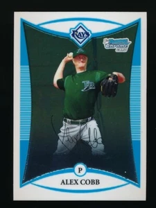 2008 Bowman Chrome Prospects #BCP44 Alex Cobb Tampa Bay Rays - Bild 1 von 2