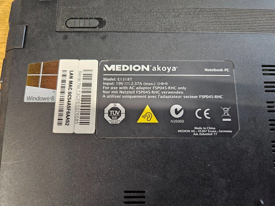 Laptop Medion Akoya - Bild 1 von 4