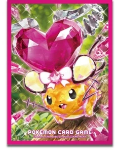 Terastallized Dedenne Individual Card Sleeve Pokemon Center Japan Original - Picture 1 of 3