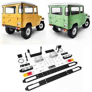 For RC4WD 1/10 Gelande II Cruiser/FJ40 RC Car Metal Rear Bumper & Pedal Kit - Picture 1 of 15