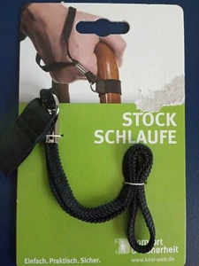 HSI Kordel Stockschlaufe schwarz Handgelekriemen Stockkordel  - Bild 1 von 2