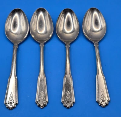 Juego de 4 cucharas soperas de acero inoxidable Stanley Roberts Norcrest Brentwood Foto 1 de 2