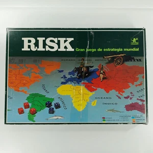 RISK Spanish Edition Board Game by Borrás 1978 Made in Spain - RARE - Picture 1 of 21
