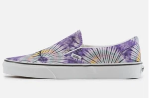 Vans Clásicos Sin Corbata Nueva Era Púrpura Tinte Zapatos Talla Hombre Talla 5.5/Mujeres Talla 7 - Imagen 1 de 6