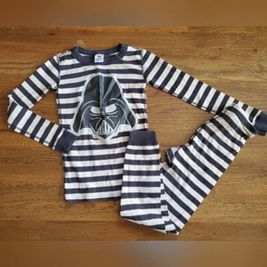 HANNA ANDERSSON Boys 130/8 Star Wars Darth Vader Pajamas - Picture 1 of 7