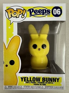 Yellow Bunny 06 ~ Peeps ~ Funko Pop Vinyl ~ RARE + FREE POP PROTECTOR - Picture 1 of 6